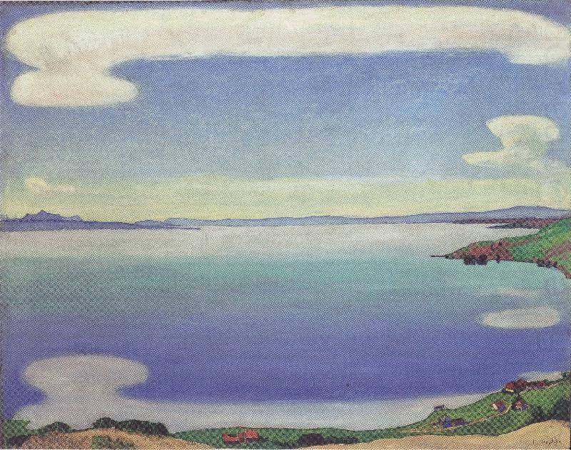 Ferdinand Hodler Lake Geneva seen from Chexbres china oil painting image